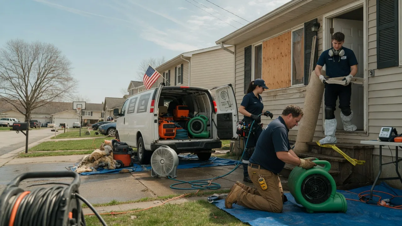 Water Damage Restoration in Tucker, AR near me